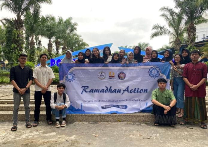 Kegiatan Mahasiswa BIDIKSIBA (Beasiswa Pendidikan Sekitar Bukit Asam) selama Ramadhan&nbsp;2024