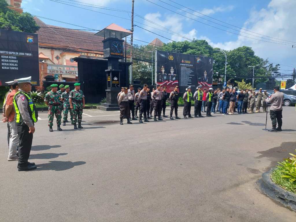 Ciptakondisi, Kodim 0833/Kota Malang Patroli Gabungan Bersama TNI Polri dan Satpol&nbsp;PP