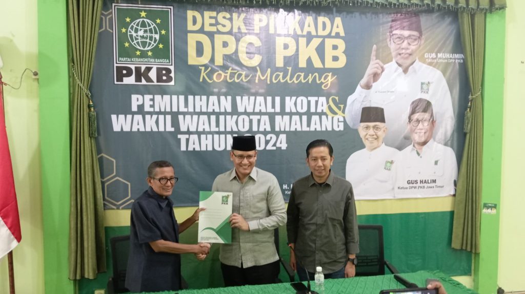 Dewan Penasehat PSI, Resmi Daftar Cakada di PKB Kota Malang Bawa Misi Perubahan