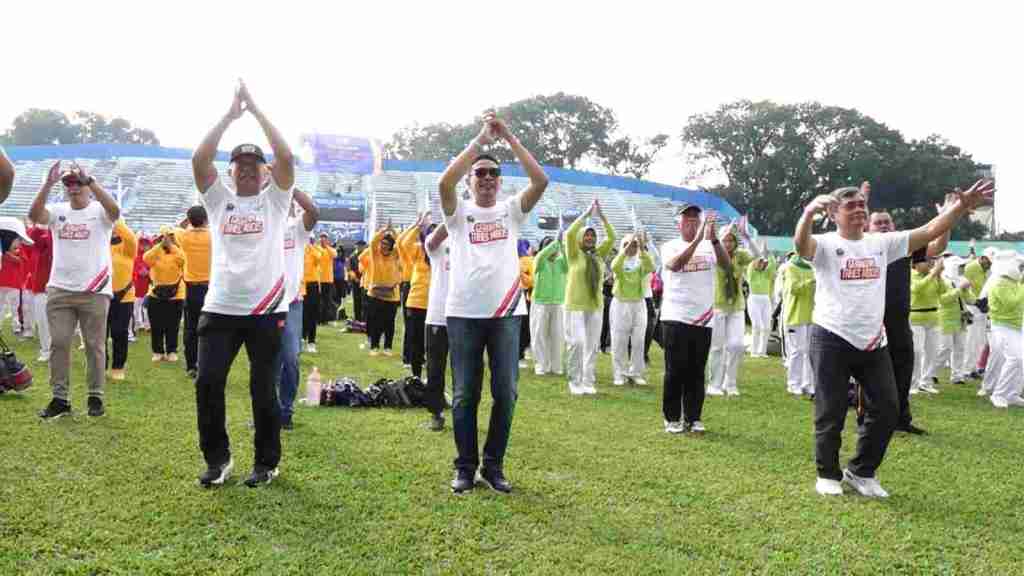 Budayakan Olahraga, Pj Wali Kota Malang Canangkan Gerakan Tahes&nbsp;Mbois