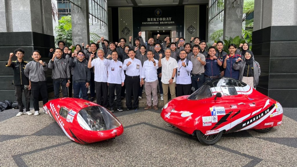 Wr 3 UB Berangkatkan Apatte62 Brawijaya Ikuti Lomba Shell Eco-marathon Asia-Pacific and the Middle East&nbsp;2024