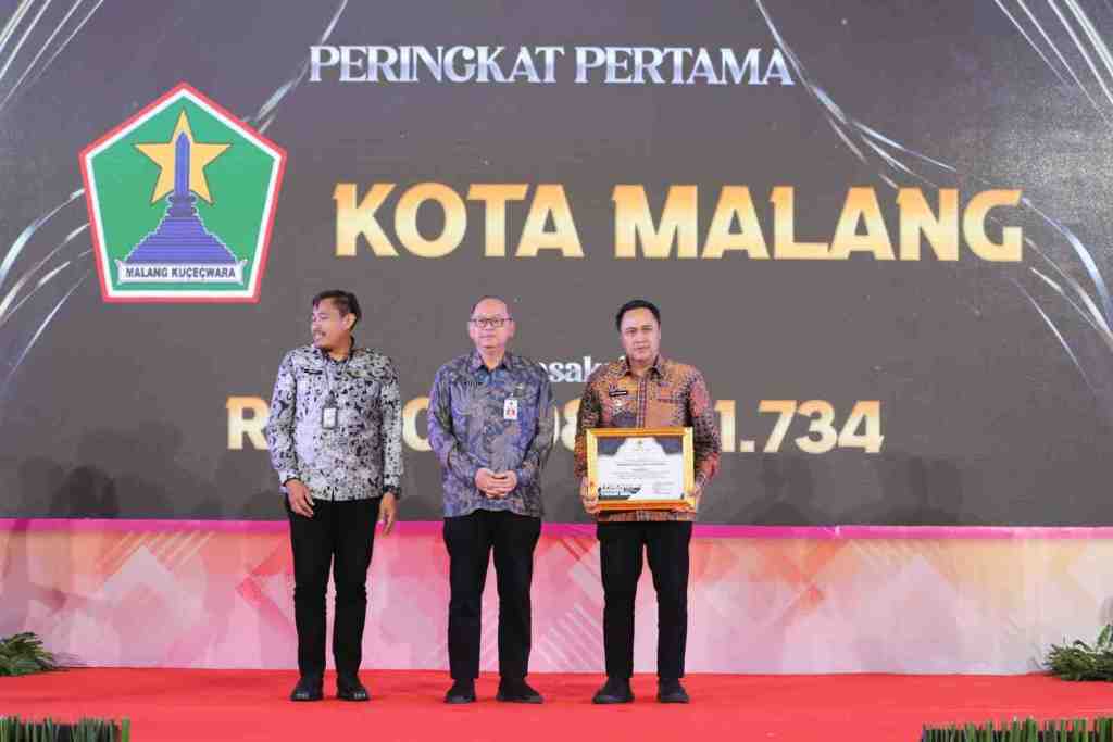 Pj Iwan Kurniawan Apresiasi Kota Malang Kembali Raih Penghargaan di Ajang e-Purchasing Award Jatim&nbsp;2024