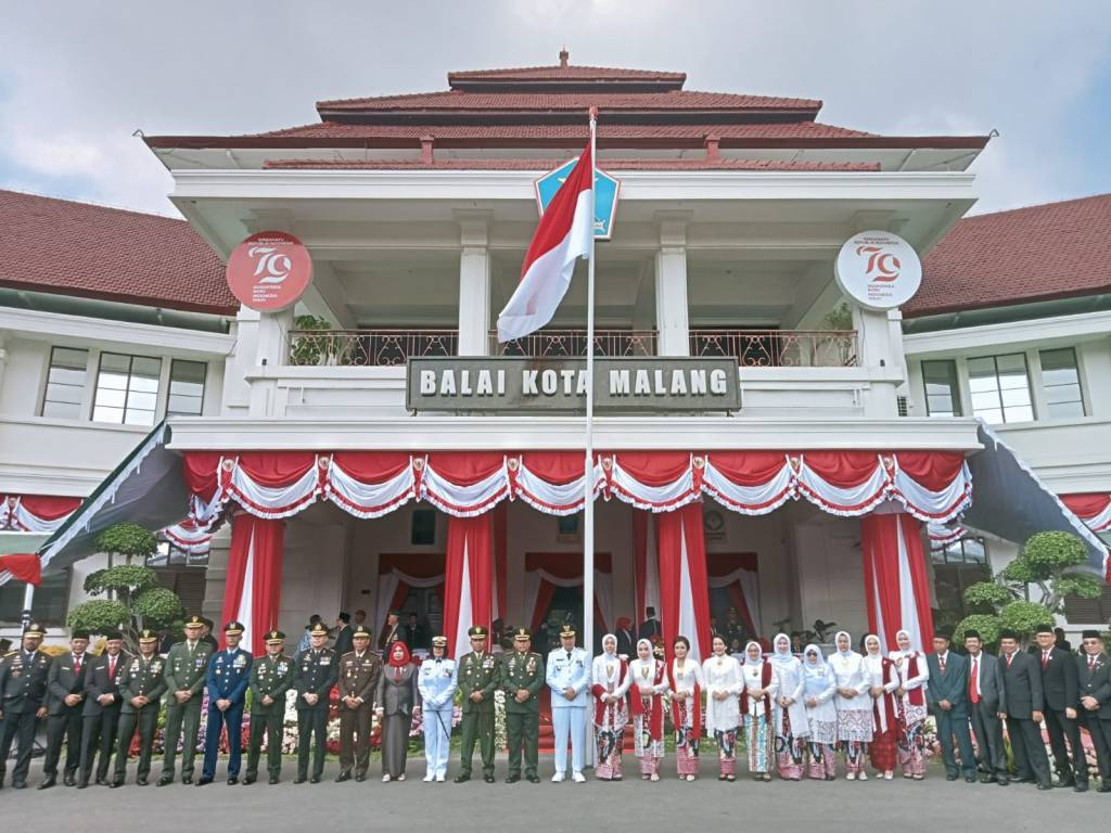 Dandim 0833 Hadiri Upacara Peringatan HUT ke-79 Republik&nbsp;Indonesia