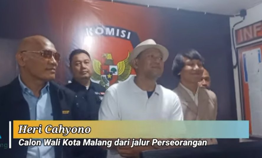 KPU Kota Malang Beri Waktu Tiga Hari Tahap Akhir untuk Paslon Independen Sam HC- Rizky Boncell Penuhi&nbsp;Syarat