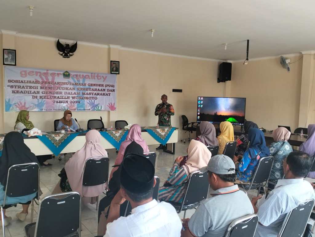 Dukung Pengarusutamaan Gender Babinsa Koramil 0833/02 Kedungkandang Hadiri Sosialisasi&nbsp;PUG