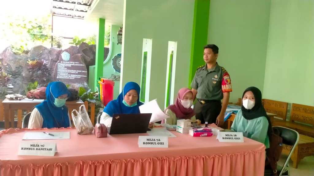 Babinsa Koramil 0833/Lowokwaru Sukseskan Hidup&nbsp;Sehat