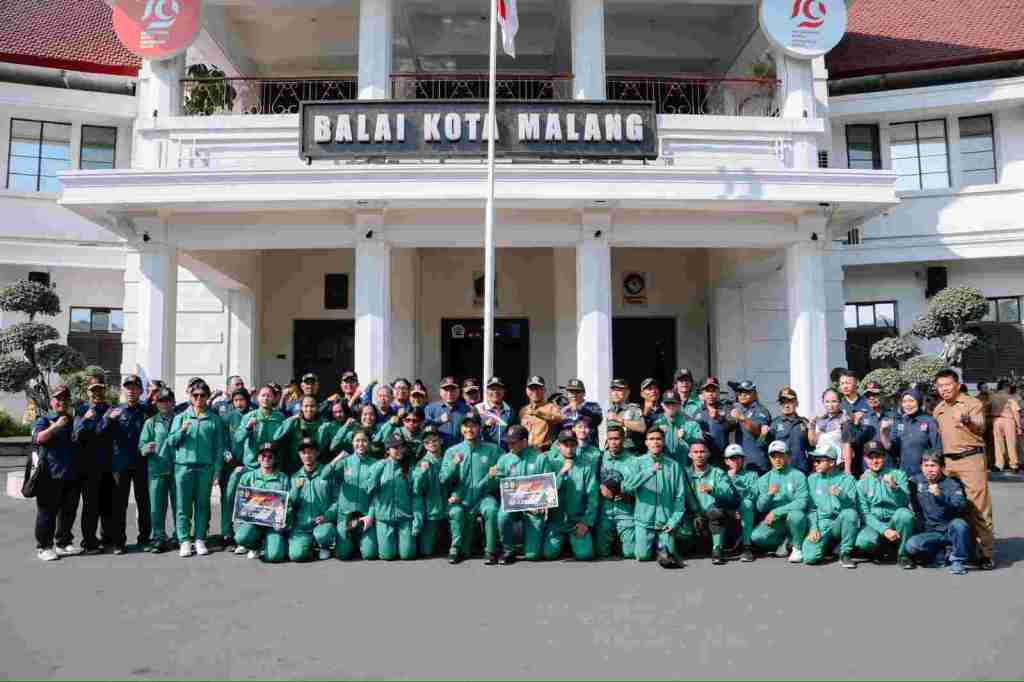 Lepas Atlet PON XXI Kota Malang Pj. Walikota Malang Beri Pesan&nbsp;Khusus