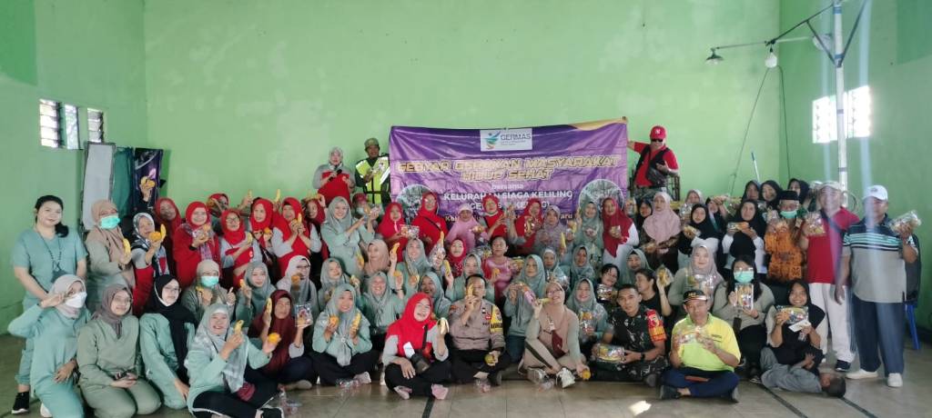 Babinsa Koramil 0833/Lowokwaru Dampingi Germas di Kelurahan&nbsp;Tunjungsekar